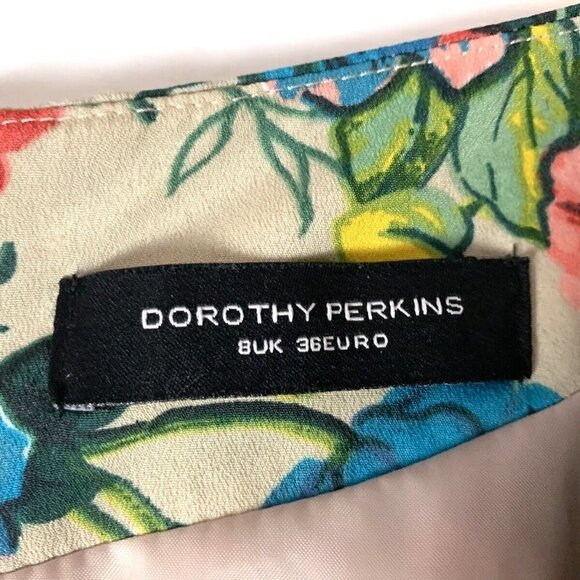 Dorothy Perkins Botanical Floral Print Dress - Picture 10 of 12
